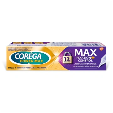 COREGA MAX CONTROL FIXATIVE CREAM, fiksējošs krēms
