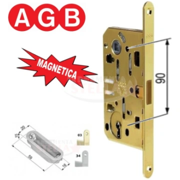 SERRATURA MAGNETICA PATENT PER PORTE INTERNE - BUS