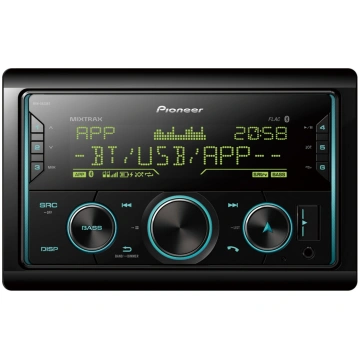 Pioneer MVH-S620BT receiver with USB, Bluetooth
