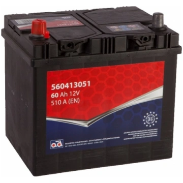 AD 60Ah 540A (EN) 232x173x225 12V Startera akumula