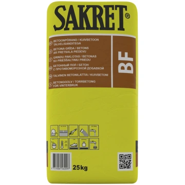 Betons/klons ziemas Sakret BF 25kg -10C