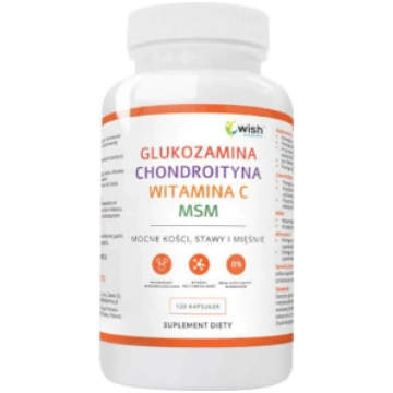 Glucosamine Chondroitin MSM Vitamin C WISH Pharmac