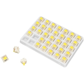 35 PCS Keyboard Switch G Yellow Pro Switches Pre L