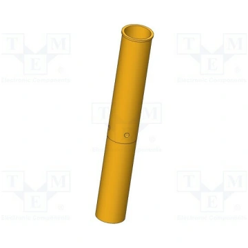 Test probe socket; gold-plated; KS-465; soldered; 