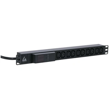 Lanview 19"" rack mount power strip, LVR261877