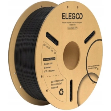 Printeris 3d Elegoo Filament Elegoo Pla+ (Melns)