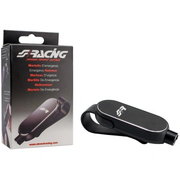 Hammer with cutter emergency kit for sun visor