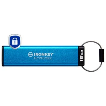 MEMORY DRIVE FLASH USB-C/16GB IKKP200C/16GB KINGST