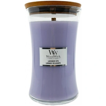 Sveces Lielas - Violets Stikls - WoodWick - 93492E