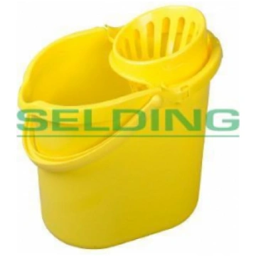Mop spainis ar nospiedēju HBC, dzeltens, 12L MBK7Y