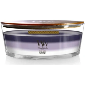 Svece, aromātiskā WoodWick Ellipse Trilogy Evening
