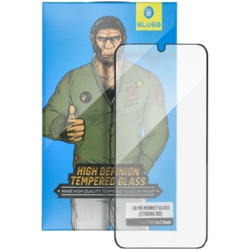 Blueo Szklo Hartowane 5D Mr. Monkey Glass - Apple 