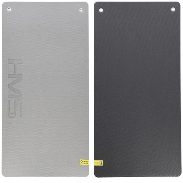 Fitnness Mat HMS Premium MFK07 Light Grey-Black, 1