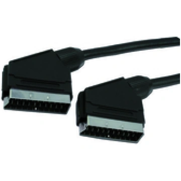 Scartkabel MediaRange Anschl. 20pol St/St 1 40m bl