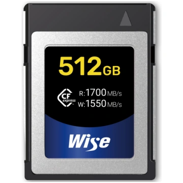CFX atmiņas kartes, WISE, Wise 512GB CFexpress R17