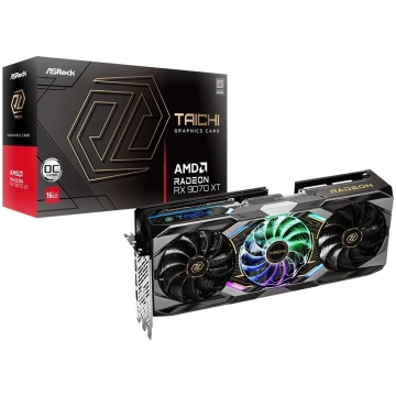 Grafiskā karte radeon rx 9070 xt taichi 16gb ASROC