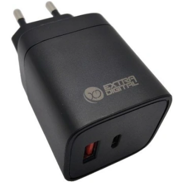 Charger EXTRA DIGITAL GaN USB Type-C, USB Type-A: 