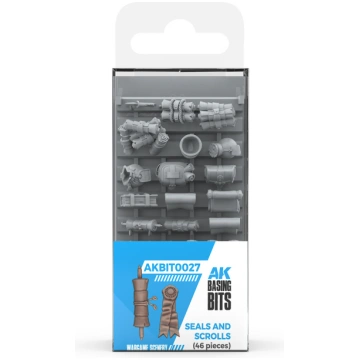 Seals and Scrolls (3D-Printed / 46 pcs) AK-Interac