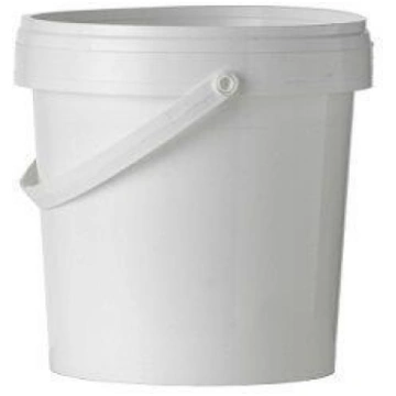 Balts plastmasas spainis ar vāciņu 1Litrs (11.012)