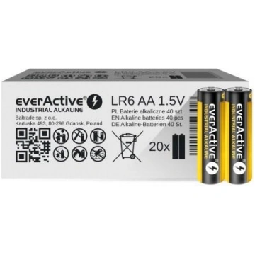 Alkaline batteries everActive Industrial Alkaline 