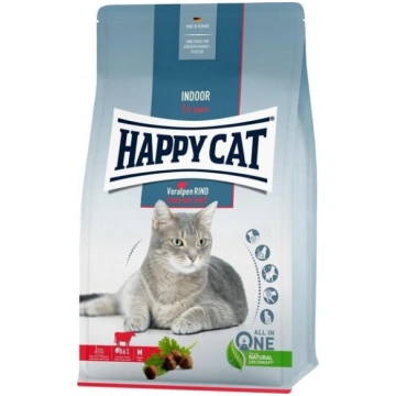 HappyCat Indoor Alpine Beef pieaugušiem mājas kaķi