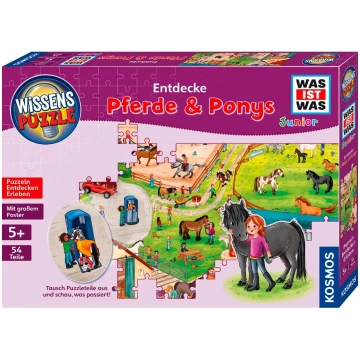 KOSMOS knowledge puzzle WHAT IS WHAT Junior: Disco