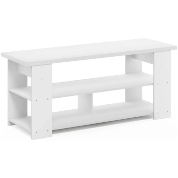 Furinno JAYA TV statīvs līdz 55 collām, balts