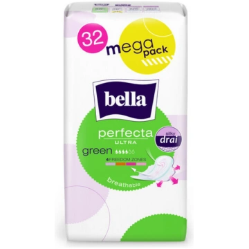 Higiēniskās paketes Bella Perfecta Ultra Green, 32