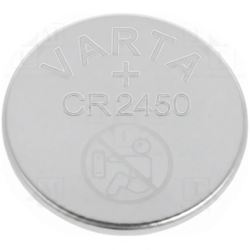 Battery: lithium | 3V | CR2450,coin | Ø24x5mm | 59