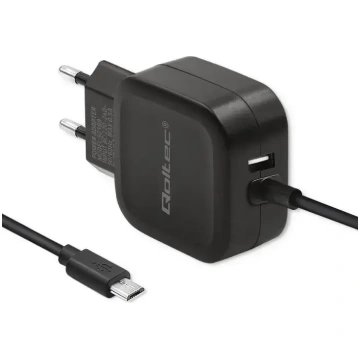 Charger 17W | 5V | 3.4A | USB + Cable Micro USB | 