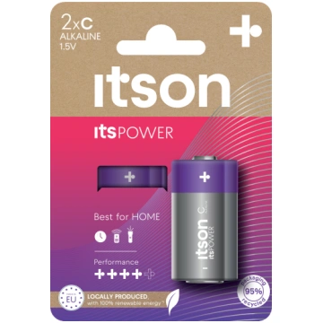 itson itsPOWER battery Alkaline LR14IPO/2CP 541085