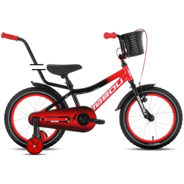 NONE Bērnu velosipēds TABOU Rocket Alu, 16" melns-