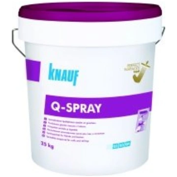 Špaktele Knauf Q-Spray 25kg rullējama/izsmidzināma
