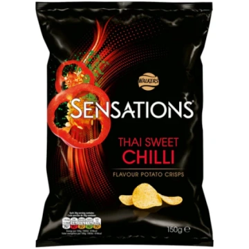 Sensations Thai Sweet Chilli Sharing Crisps 150g
