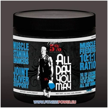 Rich Piana 5% Nutrition ALLDAYYOUMAY