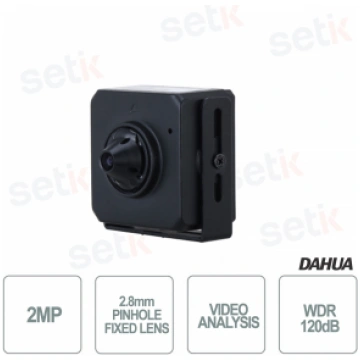 Dahua 2MP Pinhole IP Camera with Starlight and AI