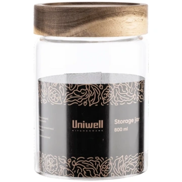 Birsto produktu trauks UNIWELL ACACIA, 800 ml
