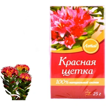 Tēja KRASNAJA SČETKA (Rodiola četrlapu) 25g Viola 