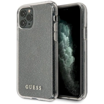 Guess GUHCN65PCGLSI Hardcase Glitter Aizsargapvalk