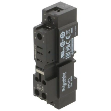 Socket | for DIN rail mounting | plastic | Zelio |