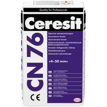 Ceresit CN 76 pašizlīdzinošā java 4-50 mm, 25kg