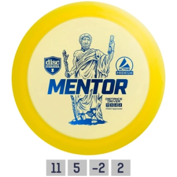 Disku golfa disks Distance Driver MENTOR Active Pr