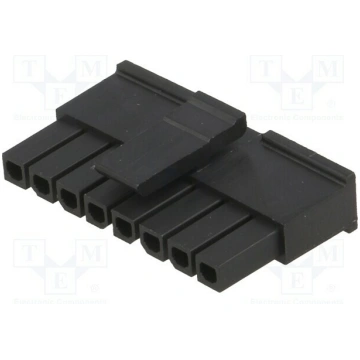 Connector: wire-board; plug; female; PIN: 8; Micro