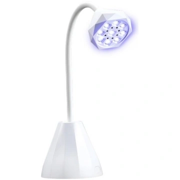 Galda nagu lampa, mini, regulējama, balta Nav norā