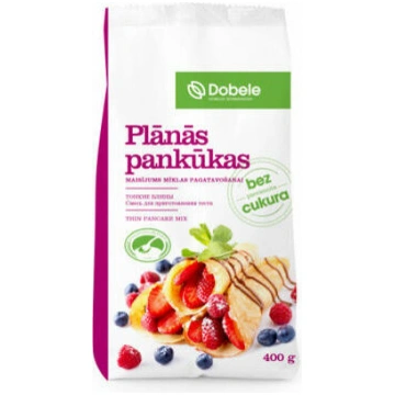 Miltu maisījums Plānās pankūkas 400g, Dobele