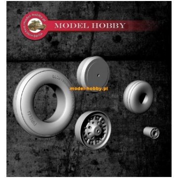 Reggiane Re.2000 - Resin Wheels Model Hobby