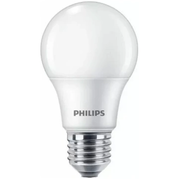 LED spuldze Philips 8W A60 E27 auksti balta 230V