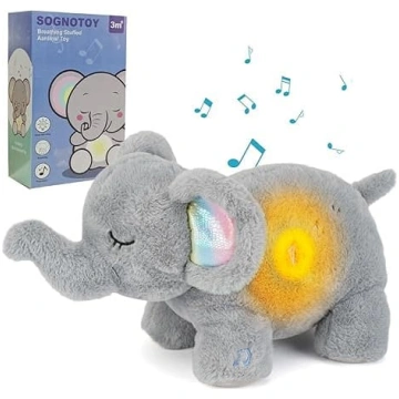 Baby Cry Sensor Dummy Sleepy Bedtime Elephant Snoo