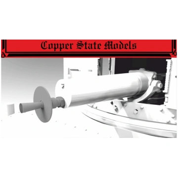 1:35 Copper State Models A35-015 - MG08 Muzzle boo