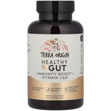 Terra Origin, Healthy Gut™, Immunity Boost, 90 Cap